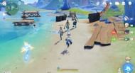 Lure the enemies away from the boxes and defeat them (Image via HoYoverse)